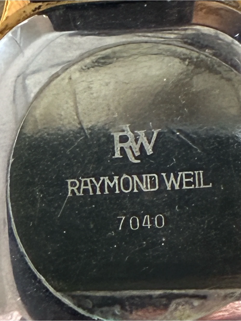 Rare Vintage RAYMOND WEIL 7040 Hand Wind Mechanical 17 Jewel Men’s Watch Working